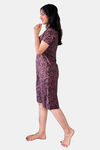 Sweetmoon Long T Shirt Nightdress - Brown — thumbnail 3